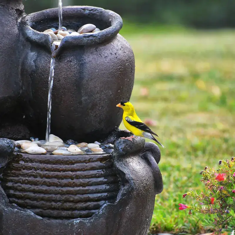 Murray water feature — Murray, UT · pondless water feature