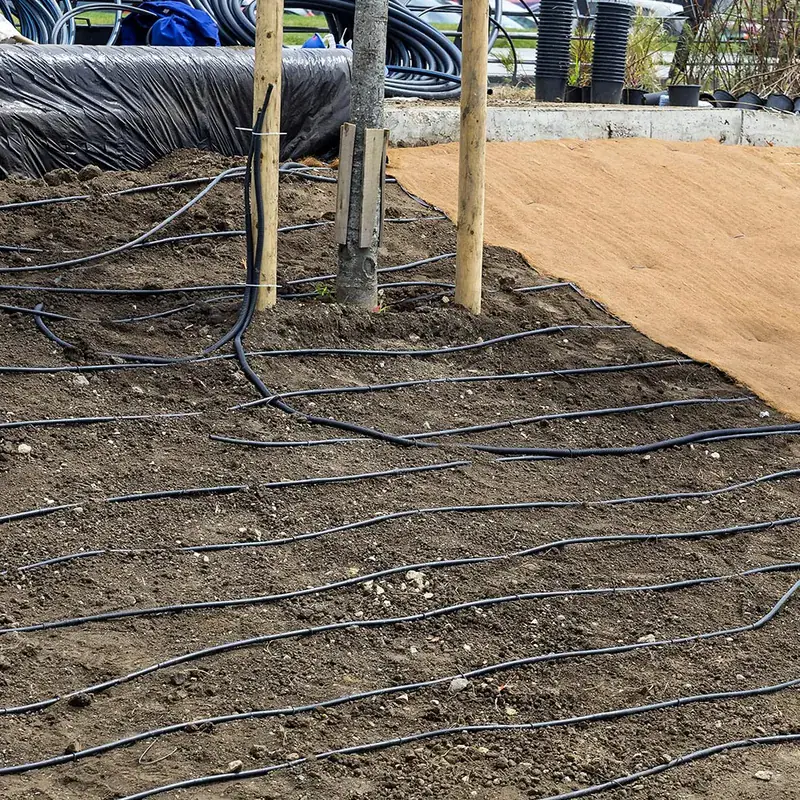 Drip Irrigation for Beds — Strong Landscape